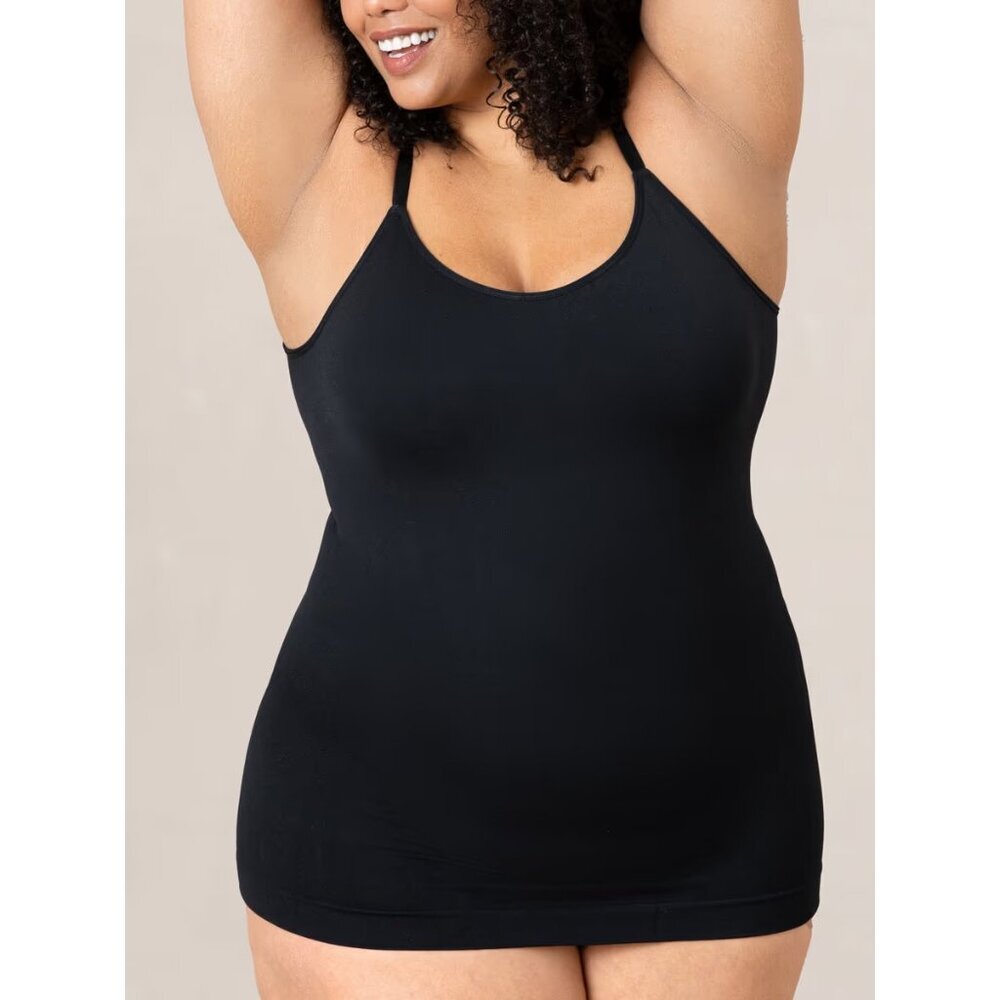 Shapermint Essentials Womens Medium All Day Every Day Scoop Neck Cami Black 005